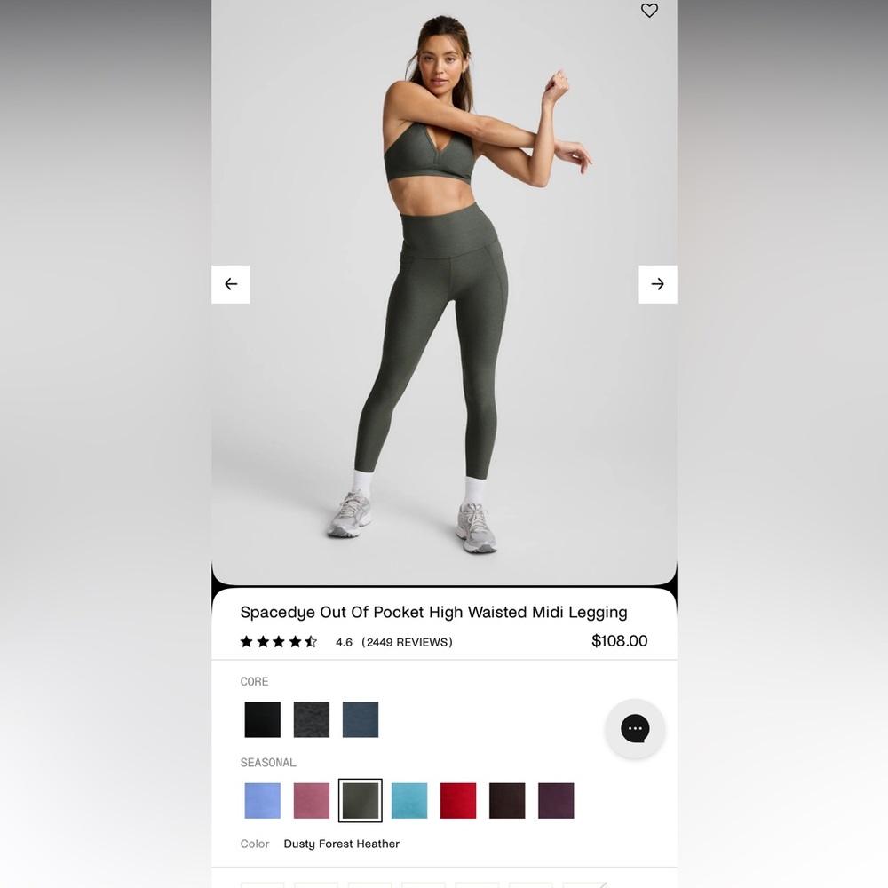 Beyond Yoga Midi Legging